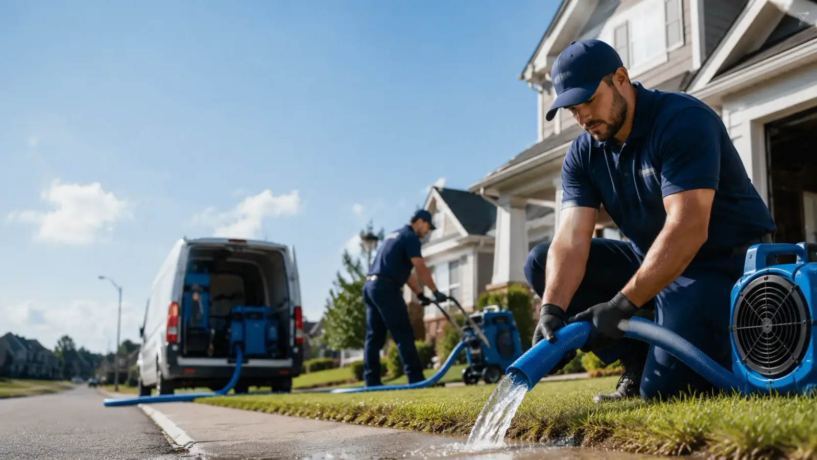 Flood Damage Restoration in Pleasant Hill, LA